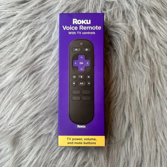 Roku Voice Remote Pro (RC-BR2) with Netflix/Disney+/AppleTV+/PrimeVideo - Picture 2 of 9